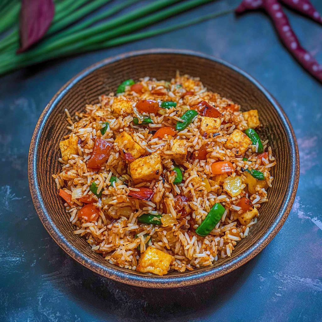 Paneer Schezwan Fried Rice